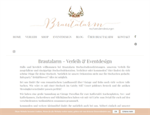 Tablet Screenshot of brautalarm.com